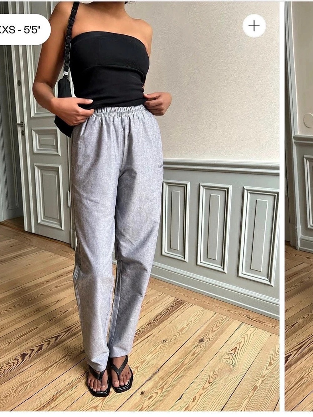 Djerf avenue grey breezy pants